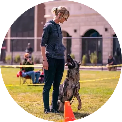 Emily Whipp, Koru K9 dog trainer serving North Carolina